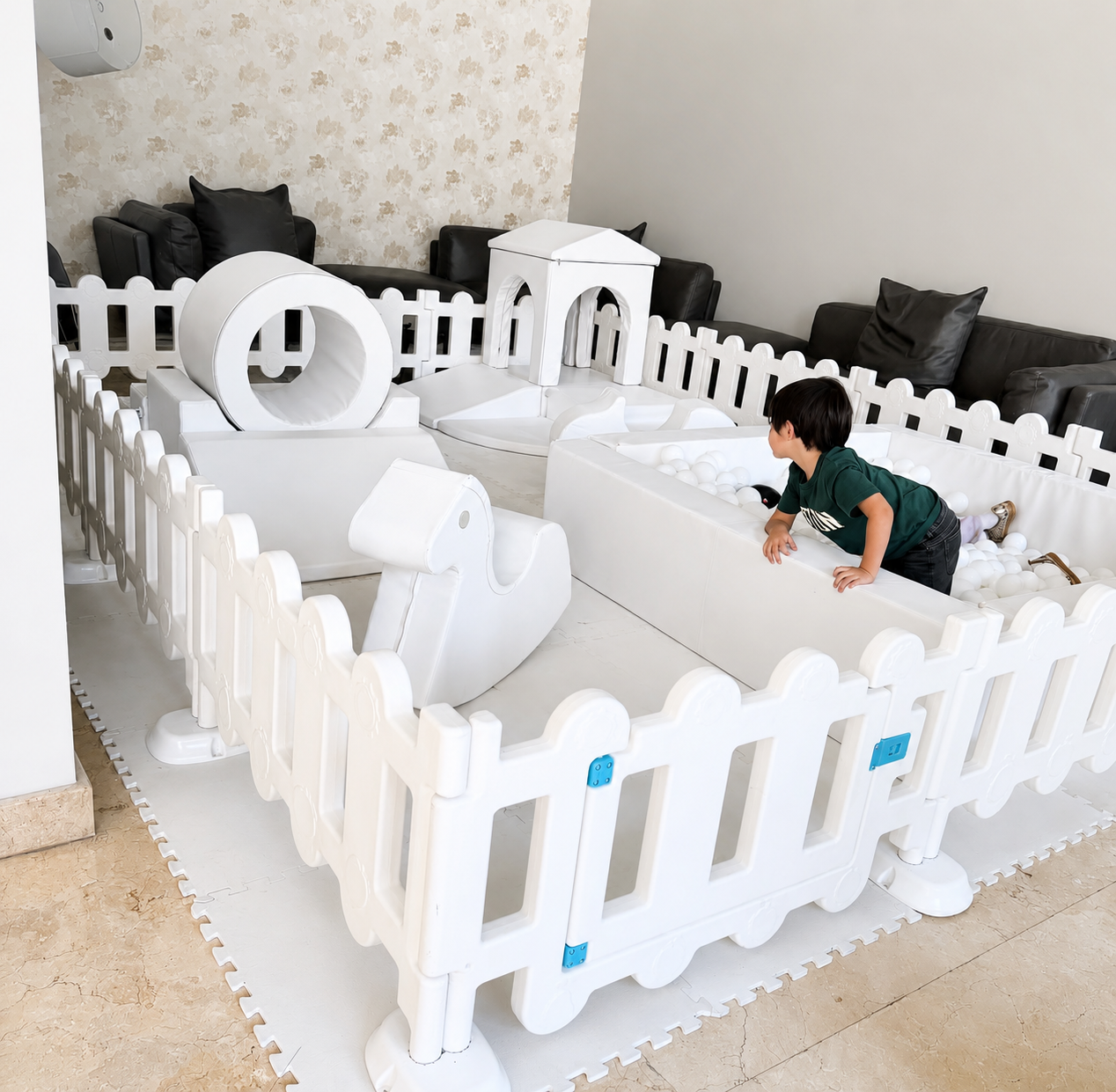 Corralito de plástico para baby gym - Imagen 7