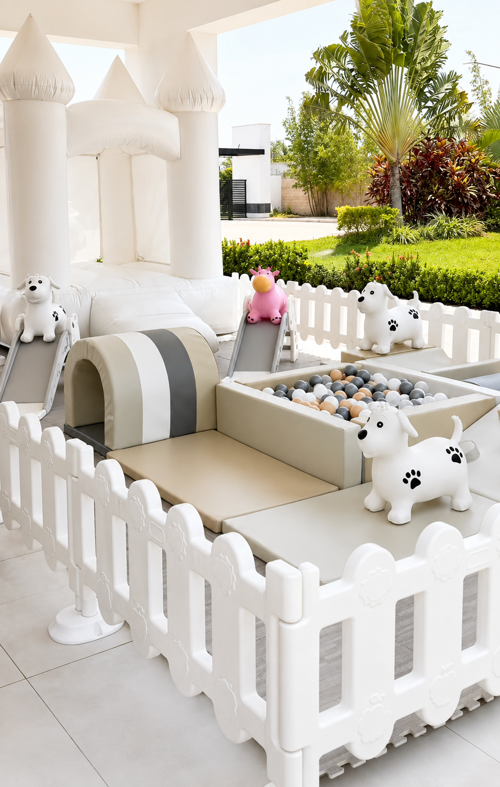 Corralito de plástico para baby gym - Imagen 5